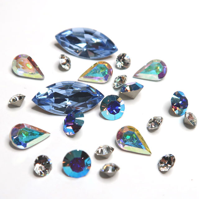 数量限定】スワロフスキー #2028 #2058 フラットバック ミントアラ 数量限定】スワロフスキー #2028 #2058 フラットバック ミントアラ
