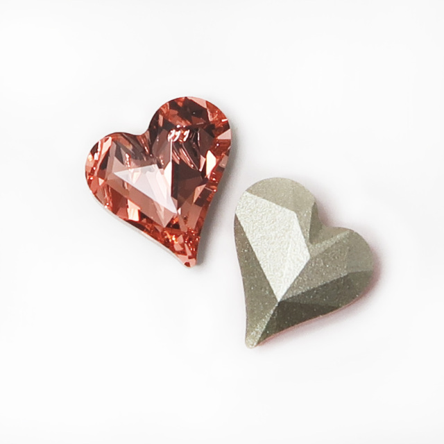再入荷】スワロフスキー #4809 Sweet Heart Fancy Stone ローズ