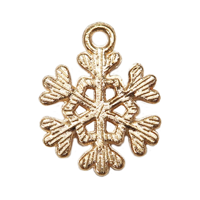 クリスマス金具　雪の結晶