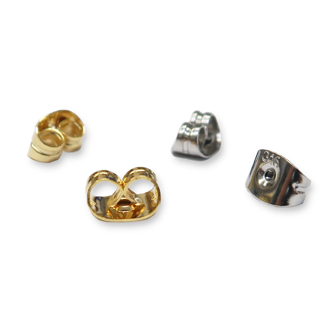 サージカルステンレス製　ピアスキャッチ