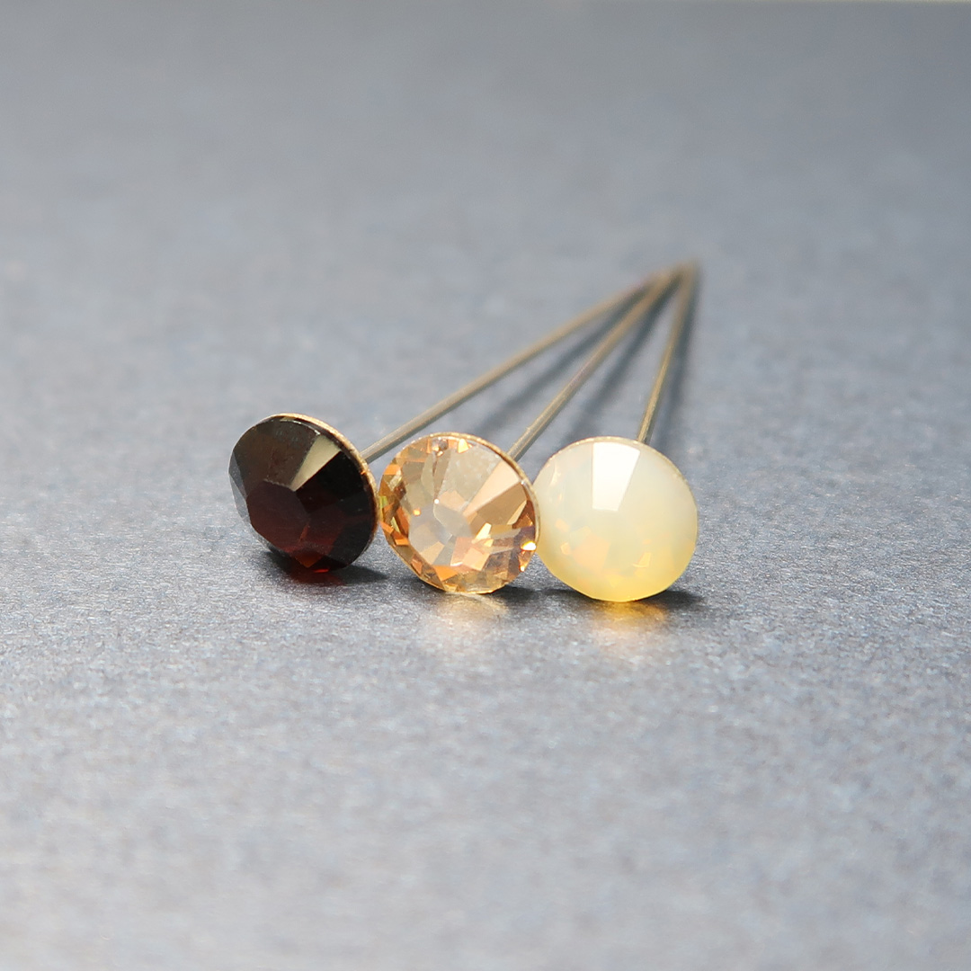 クリスタルピン