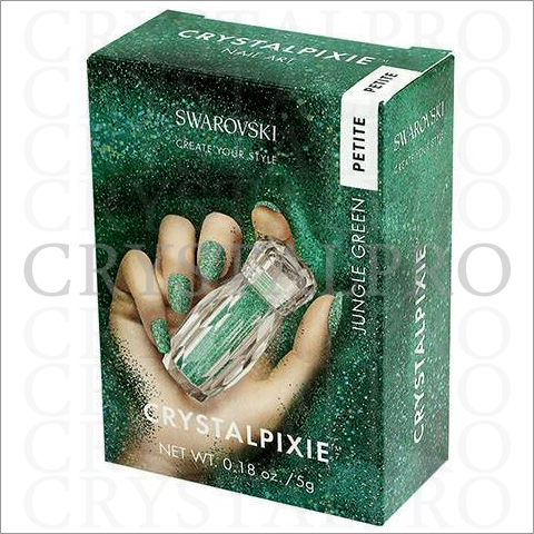 スワロフスキー クリスタルピクシー Jungle Green（ジャングルグリーン）