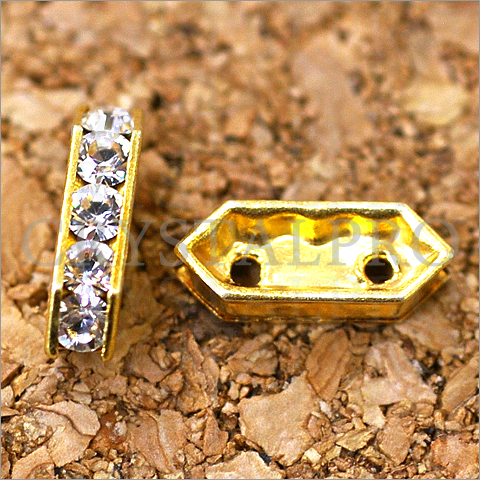 スワロフスキー・ロンデル　クリスタル/G