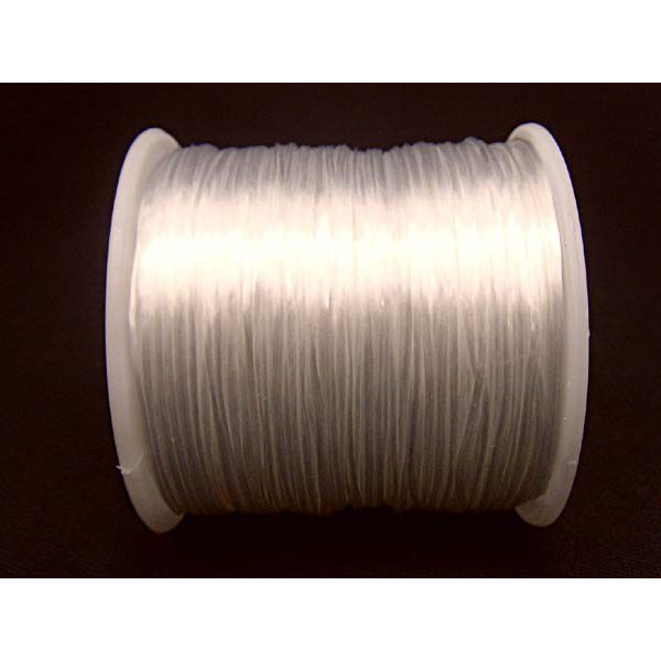 パワーストーン 天然石 替え ゴム ★ ホワイト《rv》 [e566-a]