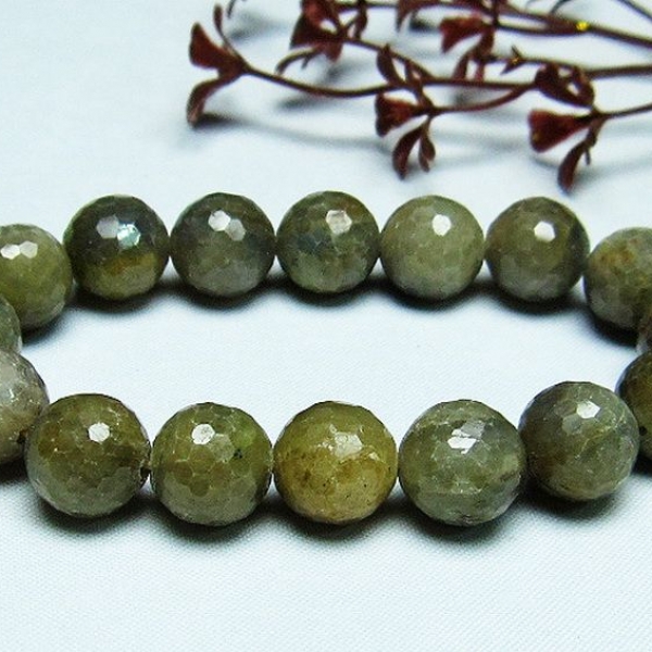 サファイア ブレスレット 12mm  [H107-10]