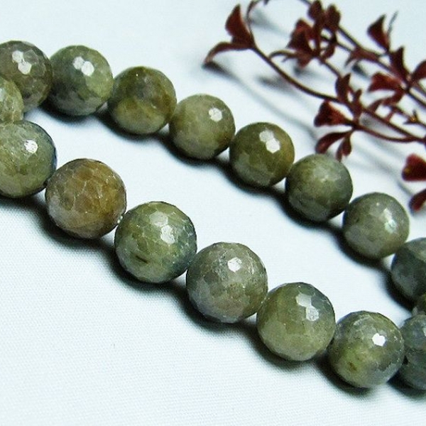 サファイア ブレスレット 12mm  [H107-9]