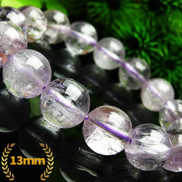 画像現物/クンツァイト ブレスレット 13mm  kunzite [K1-1307]
