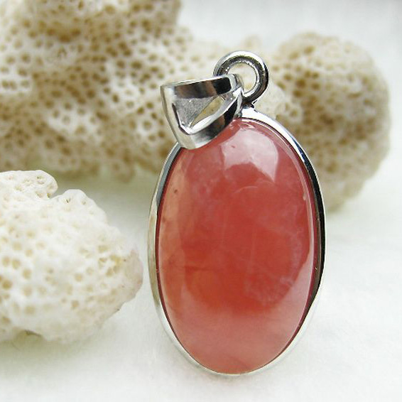 インカローズ ロードクロサイト ペンダント [K1-567]