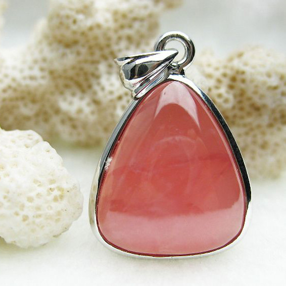 インカローズ ロードクロサイト ペンダント [K1-593]