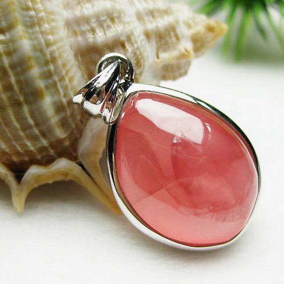 インカローズ ロードクロサイト ペンダント [K1-928]