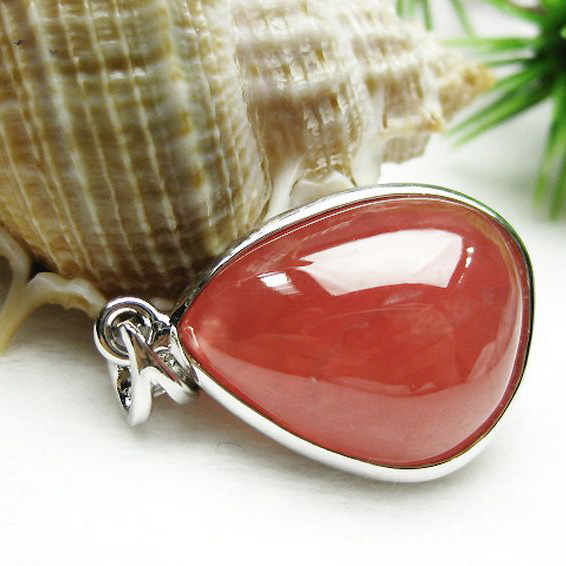 インカローズ ロードクロサイト ペンダント [K1-932]