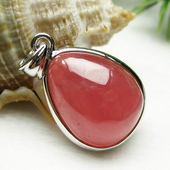 インカローズ ロードクロサイト ペンダント [K1-938]