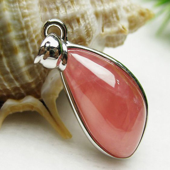 インカローズ ロードクロサイト ペンダント [K1-950]