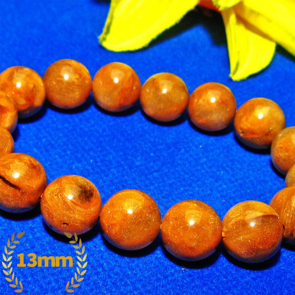 太極ルチル ブレスレット 13mm [K108-106]