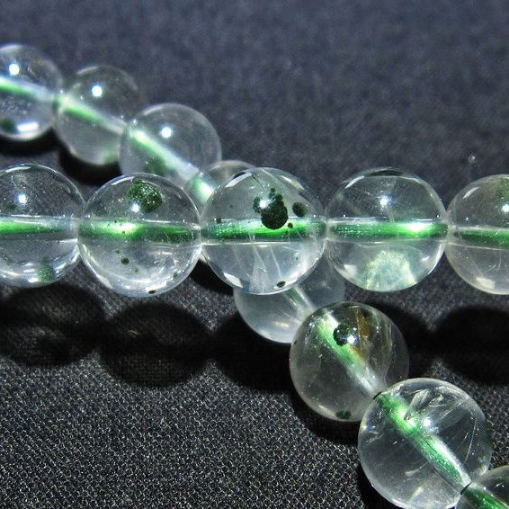 メタモルフォーゼス 緑針入り  ブレスレット 8mm [L115-480]