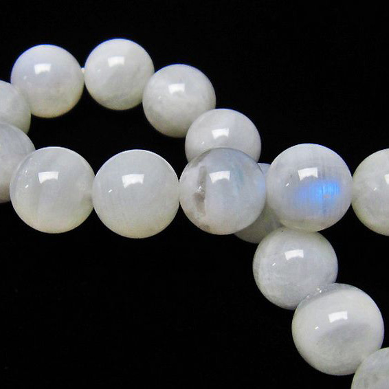 ムーンストーン ブレスレット 10mm [L122-1760]