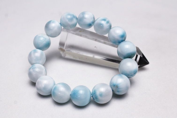 ラリマー ブレスレット 14mm [L2-1277]