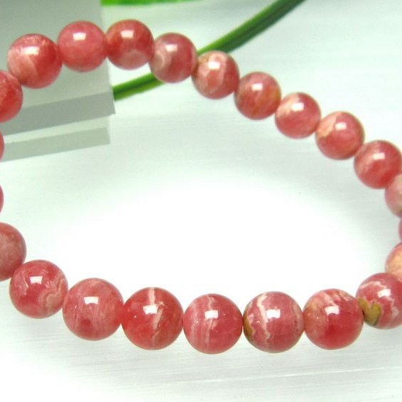 インカローズ ロードクロサイト ブレスレット 8mm [L33-2279]