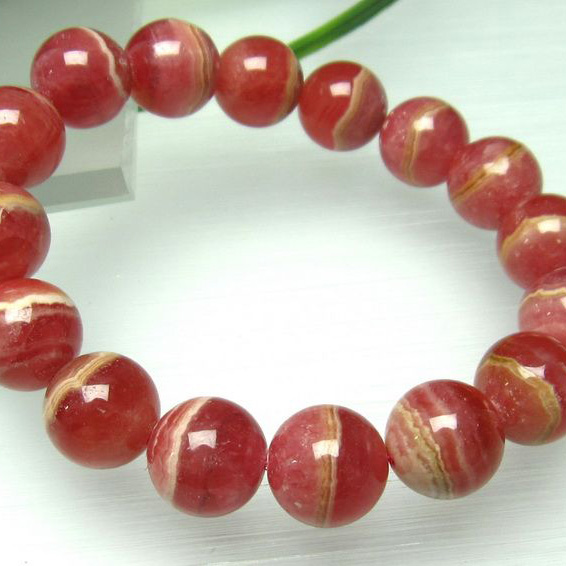 インカローズ ロードクロサイト ブレスレット 12mm [L33-2295]