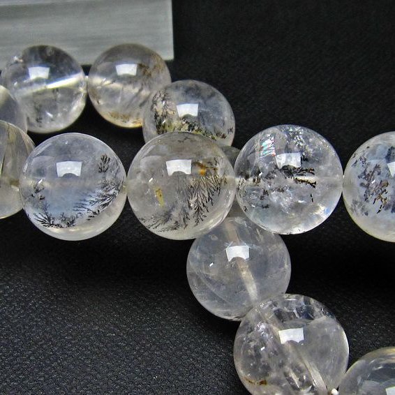 デンドリッククォーツ ブレスレット 14mm [L36-843]