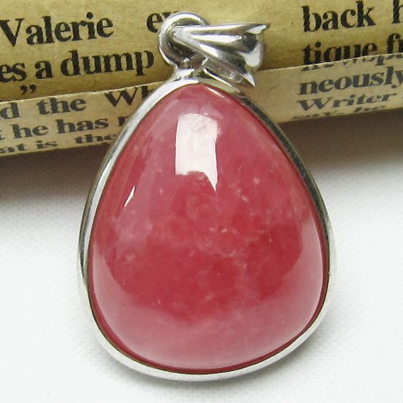 インカローズ ロードクロサイト ペンダント [L385-101]