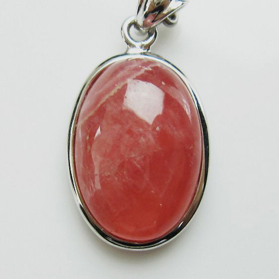 インカローズ ロードクロサイト ペンダント [L385-46]