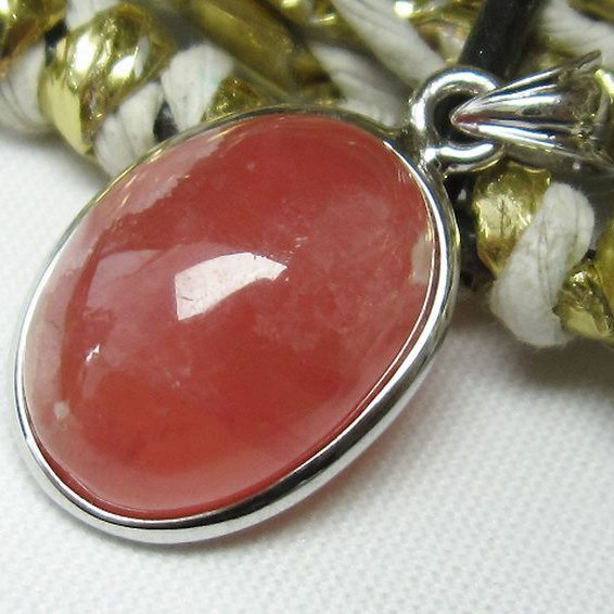 インカローズ ロードクロサイト ペンダント [L385-54]