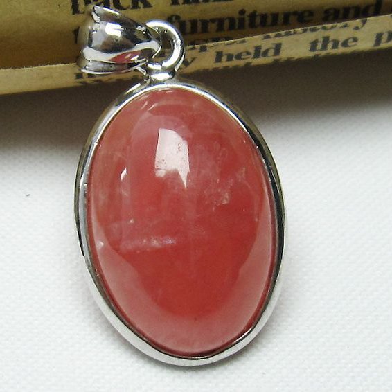 インカローズ ロードクロサイト ペンダント [L385-59]