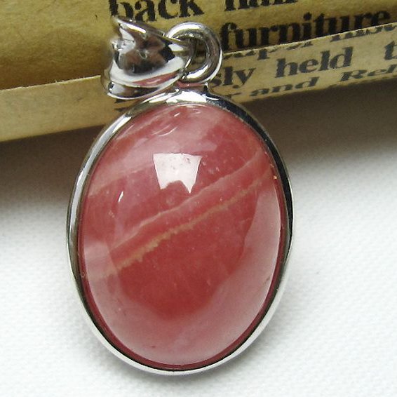 インカローズ ロードクロサイト ペンダント [L385-60]