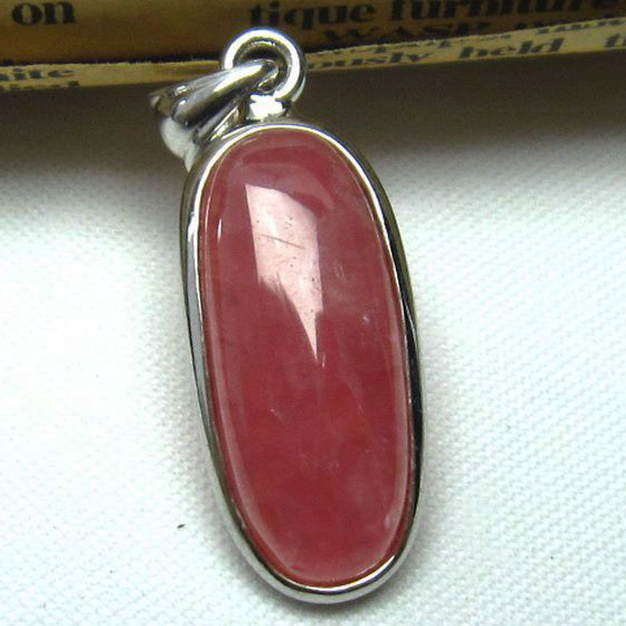 インカローズ ロードクロサイト ペンダント [L385-64]