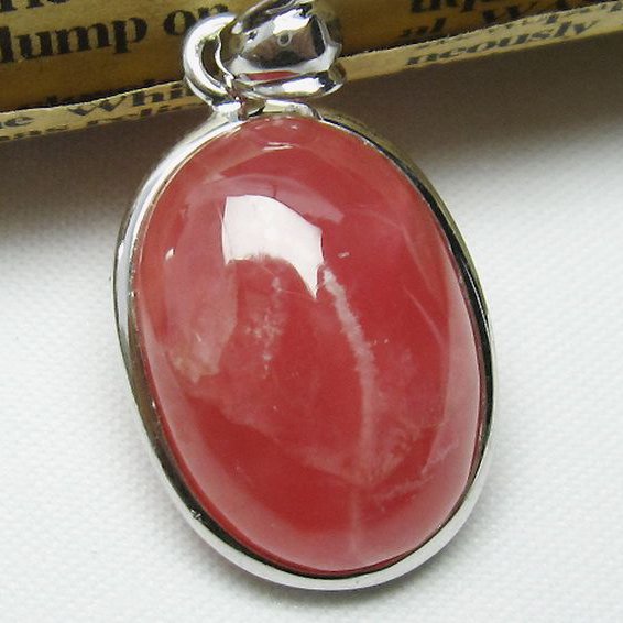 インカローズ ロードクロサイト ペンダント [L385-69]