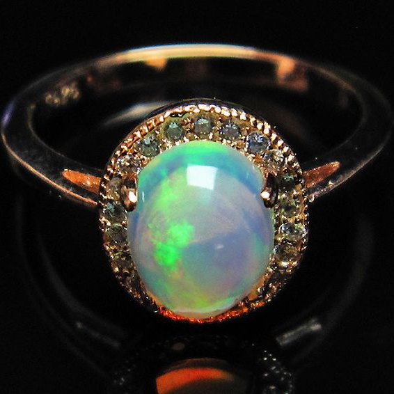 プレシャスオパール 指輪 (13号)[L388-146]