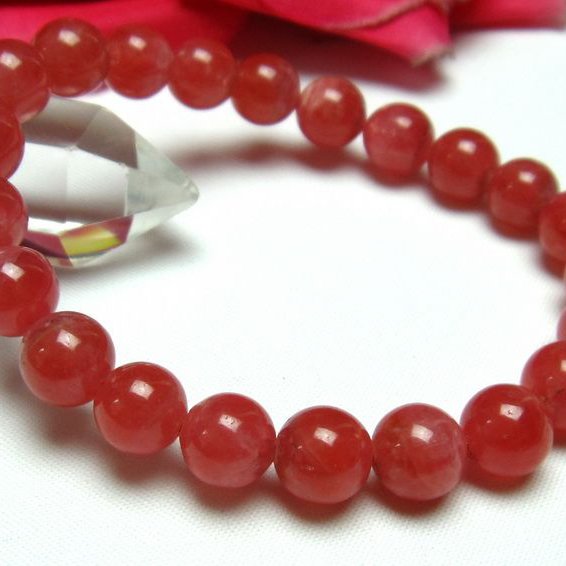 インカローズ ロードクロサイト ブレスレット 9mm [L56-679]