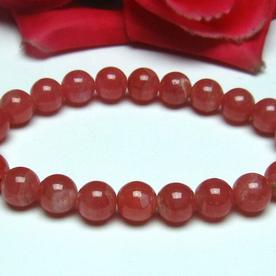 インカローズ ロードクロサイト ブレスレット 9mm [L56-718]