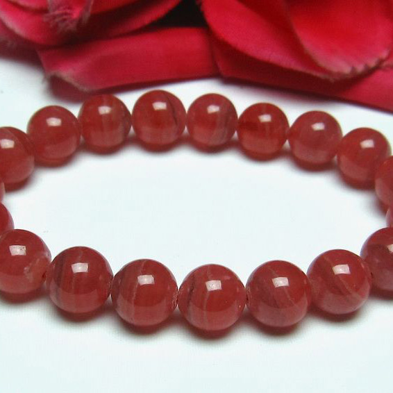 インカローズ ロードクロサイト ブレスレット 10mm [L56-815]