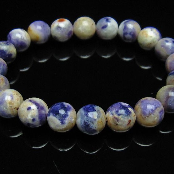 アメリカ　ユタ州産 ティファニーストーン ブレスレット 10mm [L600-1059]