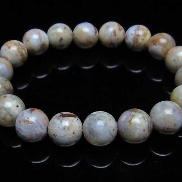 アメリカ　ユタ州産 ティファニーストーン ブレスレット 12mm [L600-904]