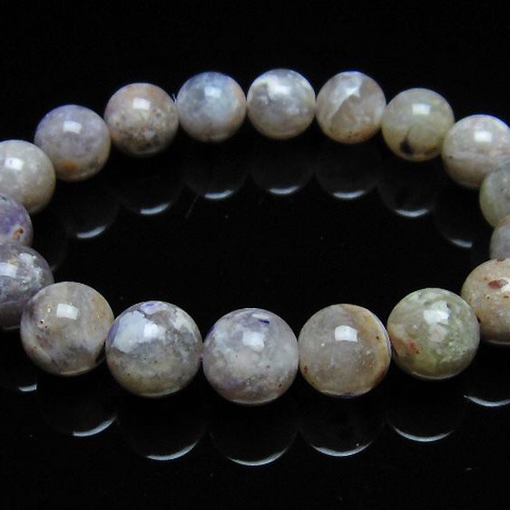 アメリカ　ユタ州産 ティファニーストーン ブレスレット 11mm [L600-906]