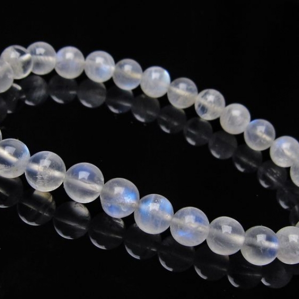 ムーンストーン ブレスレット 7mm  [H106-66]