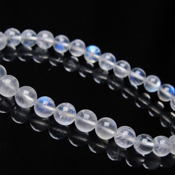 ムーンストーン ブレスレット 7mm  [H106-98]