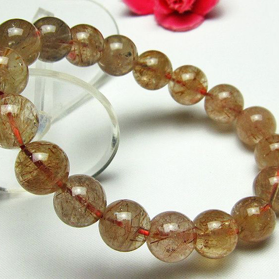 赤トルマリン ブレスレット 11mm [H125-19]