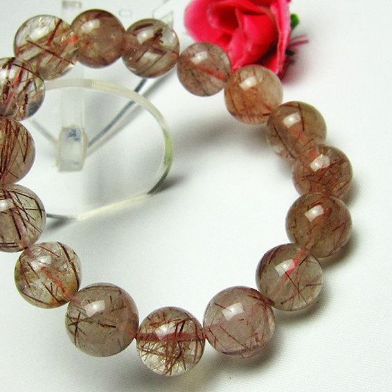 赤トルマリン ブレスレット 13mm [H125-8]