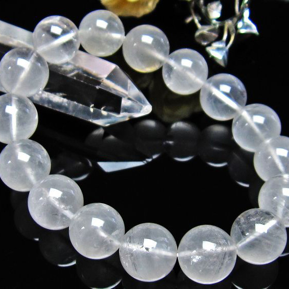 ガーデン水晶ファントム ブレスレット 12mm [H162-224]