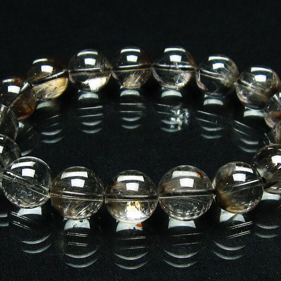 放射プラチナルチル ブレスレット 12mm [K1-1498]