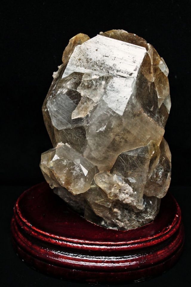 1.1Kg ゴールドタイチンルチルクラスター[K1-1982]