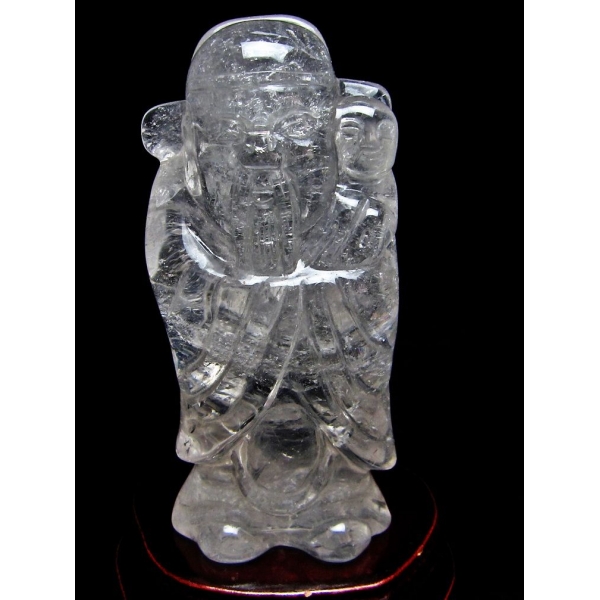ヒマラヤ水晶福神 置物[K1-1994]