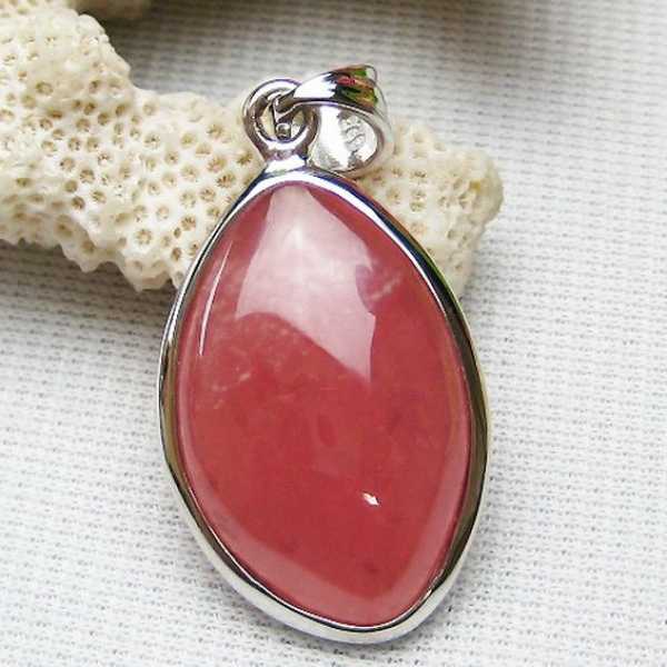 インカローズ ロードクロサイト ペンダント [K1-461]