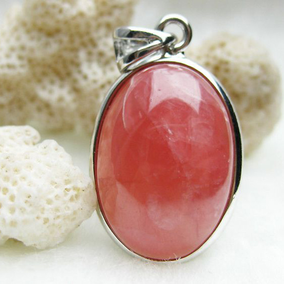 インカローズ ロードクロサイト ペンダント [K1-570]