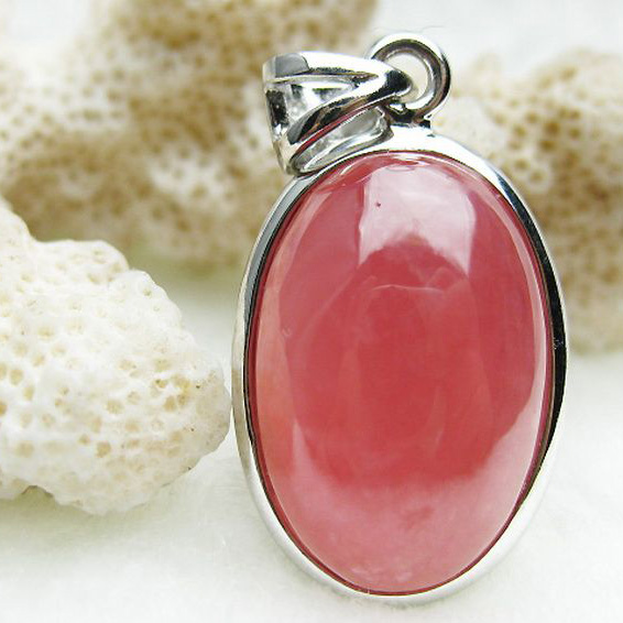 インカローズ ロードクロサイト ペンダント [K1-581]