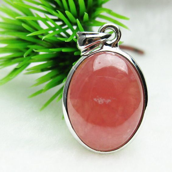 インカローズ ロードクロサイト ペンダント [K1-805]